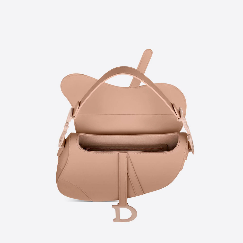 Dior Saddle Bag Blush Ultramatte Calfskin M0446ILLO M50P - Photo-3