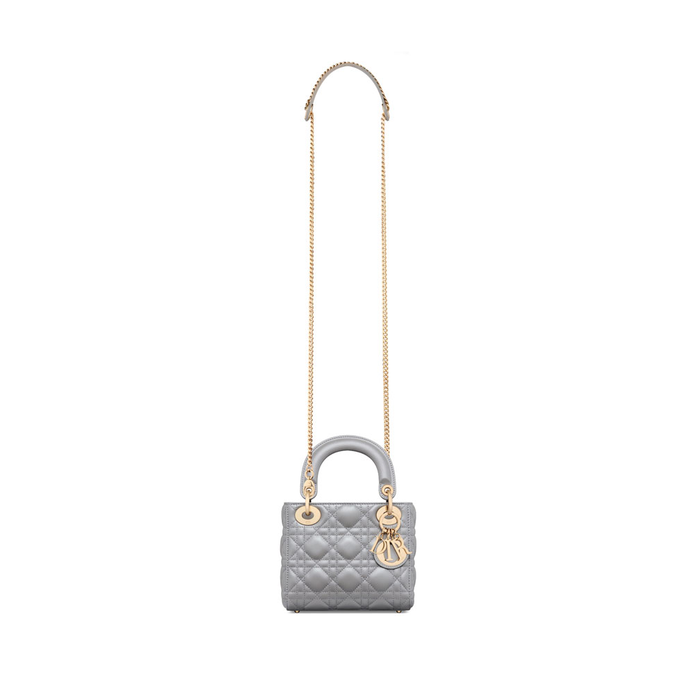 Mini Lady Dior Bag M0505OADU M11G - Photo-4