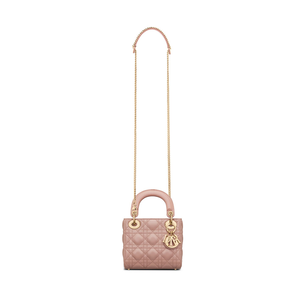 Mini Lady Dior Bag M0505ONGE M50P - Photo-4