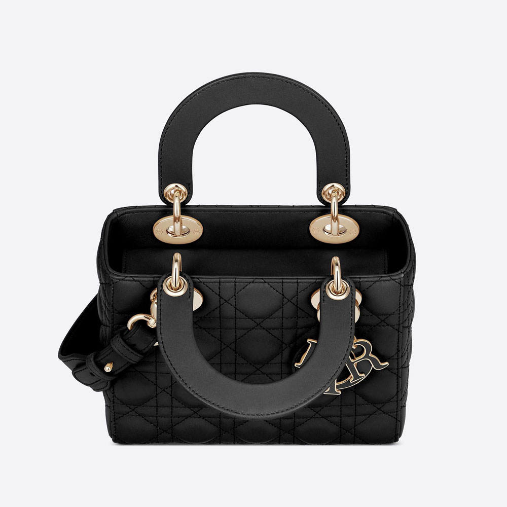 Lady Dior My ABCDior Bag Black Cannage Lambskin M0538OCEA M900 - Photo-2