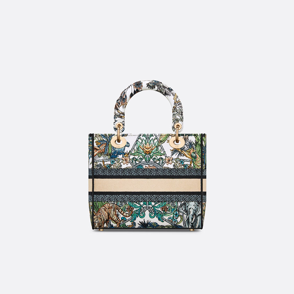 Dior Medium Lady D-Lite Bag Etoile de Voyage Embroidery M0565OEBN M933 - Photo-4