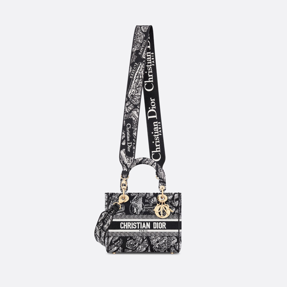 Dior Medium Lady D-Lite Bag M0565OOMP M993 - Photo-3