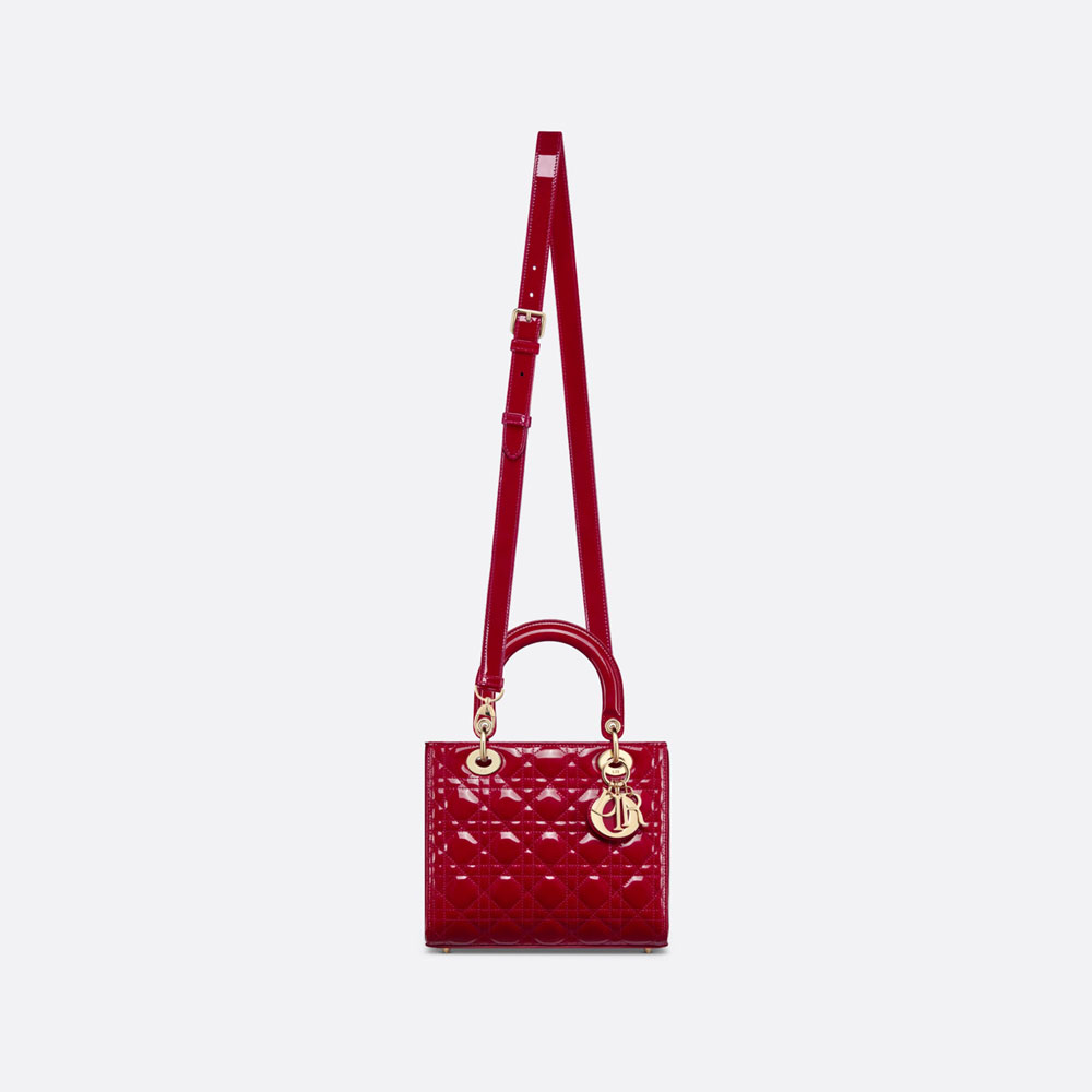 Medium Lady Dior Bag M0565OWCB M323 - Photo-3