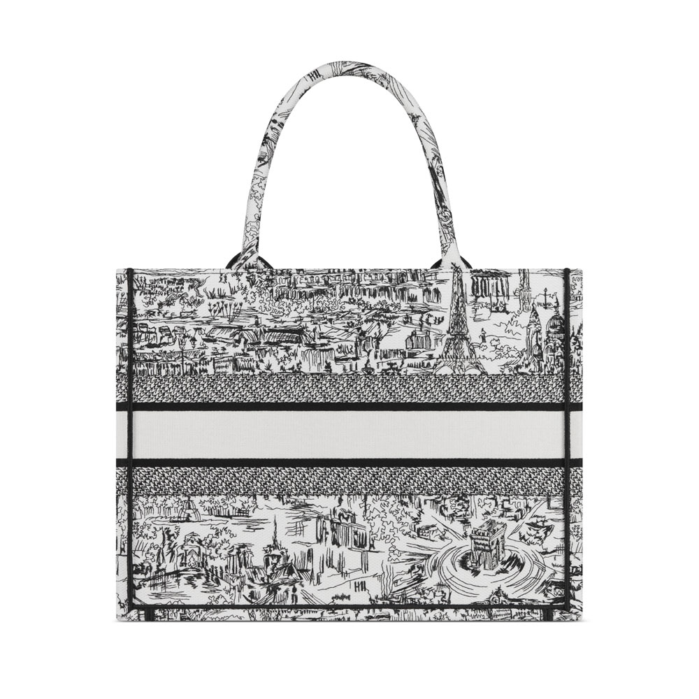 Medium Dior Book Tote M1296ZEGI M933 - Photo-3