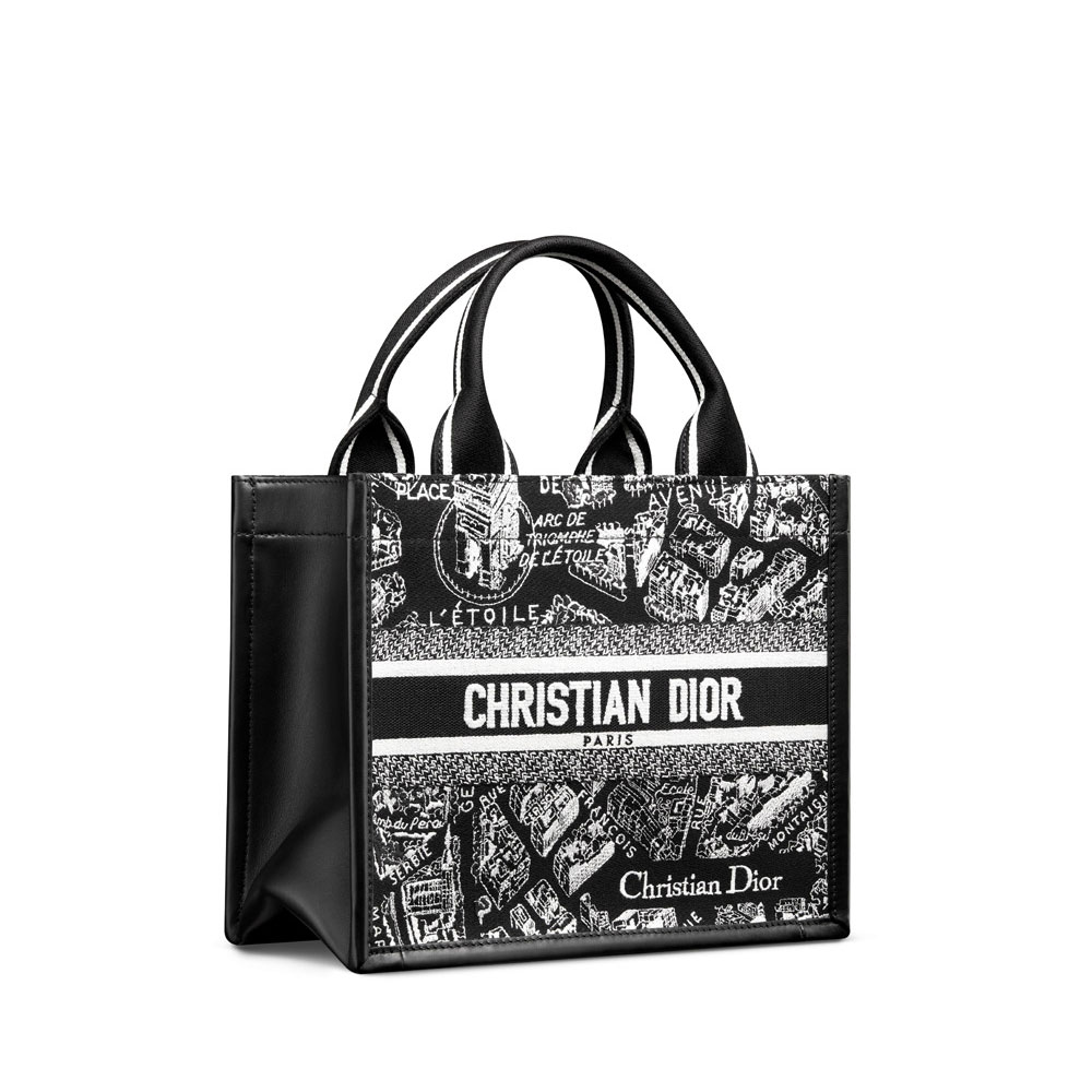 Small Dior Book Tote M1325CETJ M46I - Photo-2