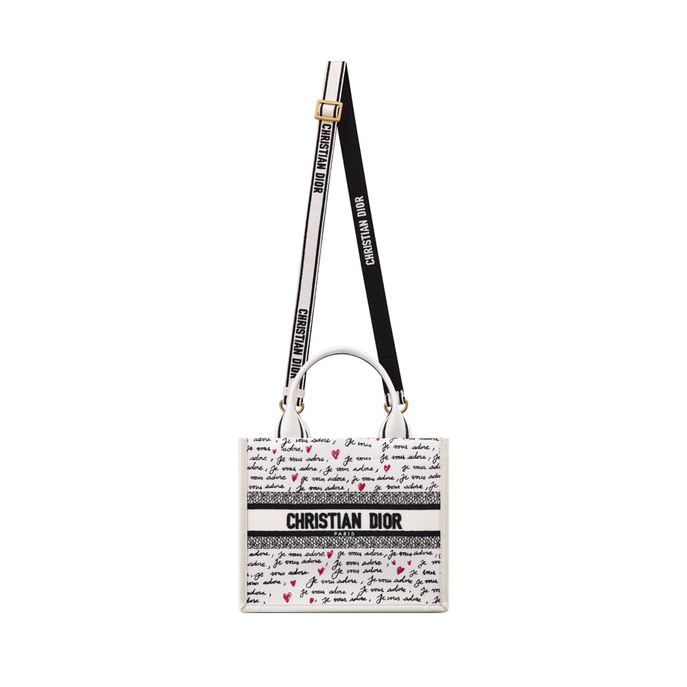 Dioramour Small Dior Book Tote M1325CZBX M933 - Photo-4