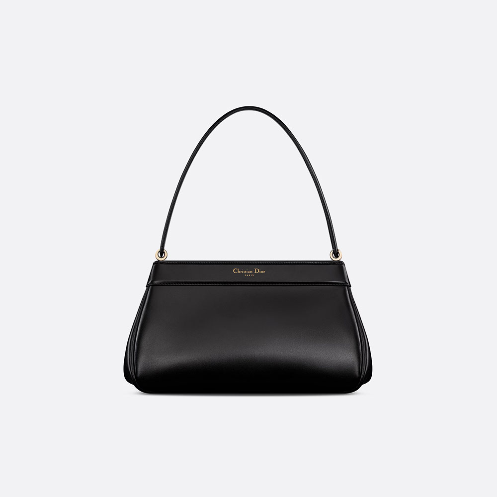 Medium Dior Key Bag Black Box Calfskin M1843OBEQ M900 - Photo-4