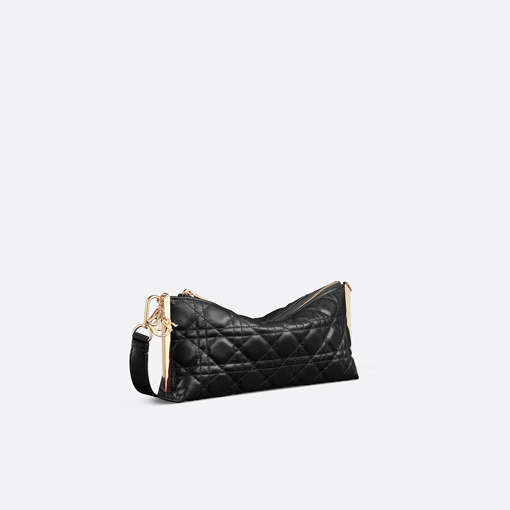 Dior Club Bag Black Cannage Lambskin M2252ONGE M900 - Photo-2