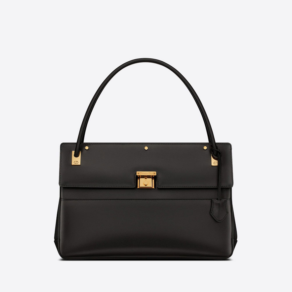 Dior Parisienne Bag Black Smooth Calfskin M5400UBBU M900