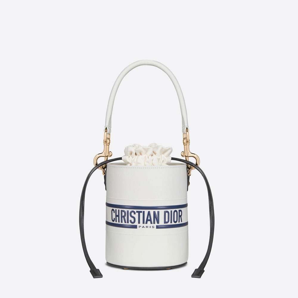 Small Dior Vibe Bucket Bag Smooth Calfskin M8703OOBR M933