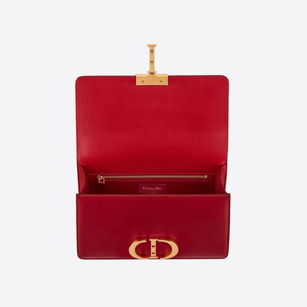 Dior 30 Montaigne Bag Red Box Calfskin M9203UMOS M02E - Photo-2