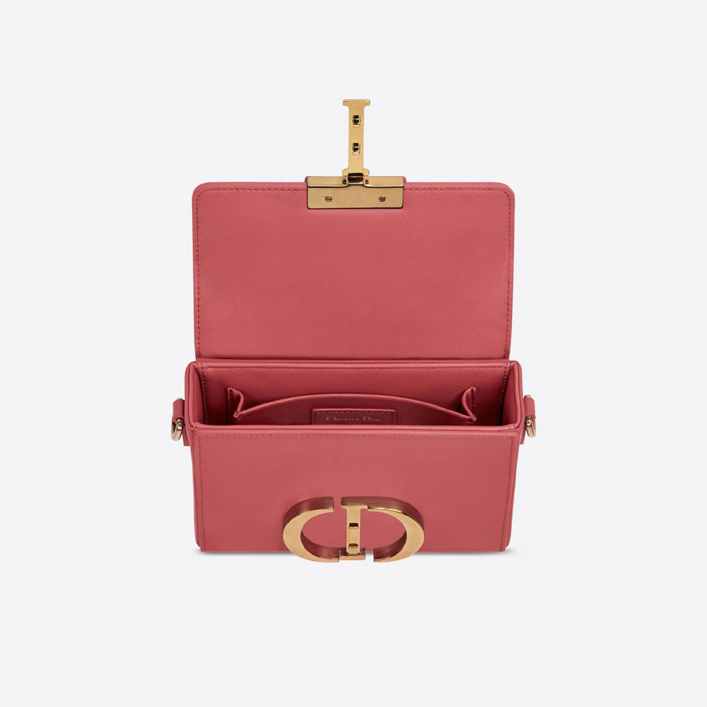 Dior 30 Montaigne Box Bag Pink Box Calfskin M9204UMOS M59P - Photo-2