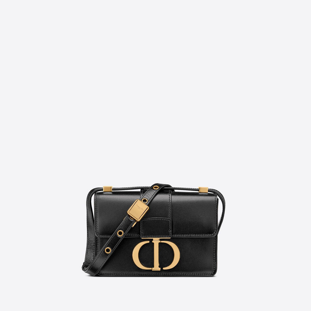 Dior Micro 30 Montaigne Bag Black Box Calfskin S2110UMOS M900