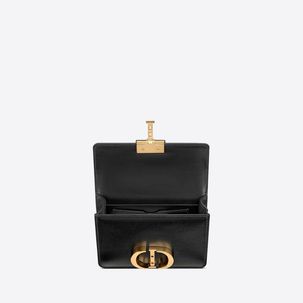 Dior Micro 30 Montaigne Bag Black Box Calfskin S2110UMOS M900 - Photo-3