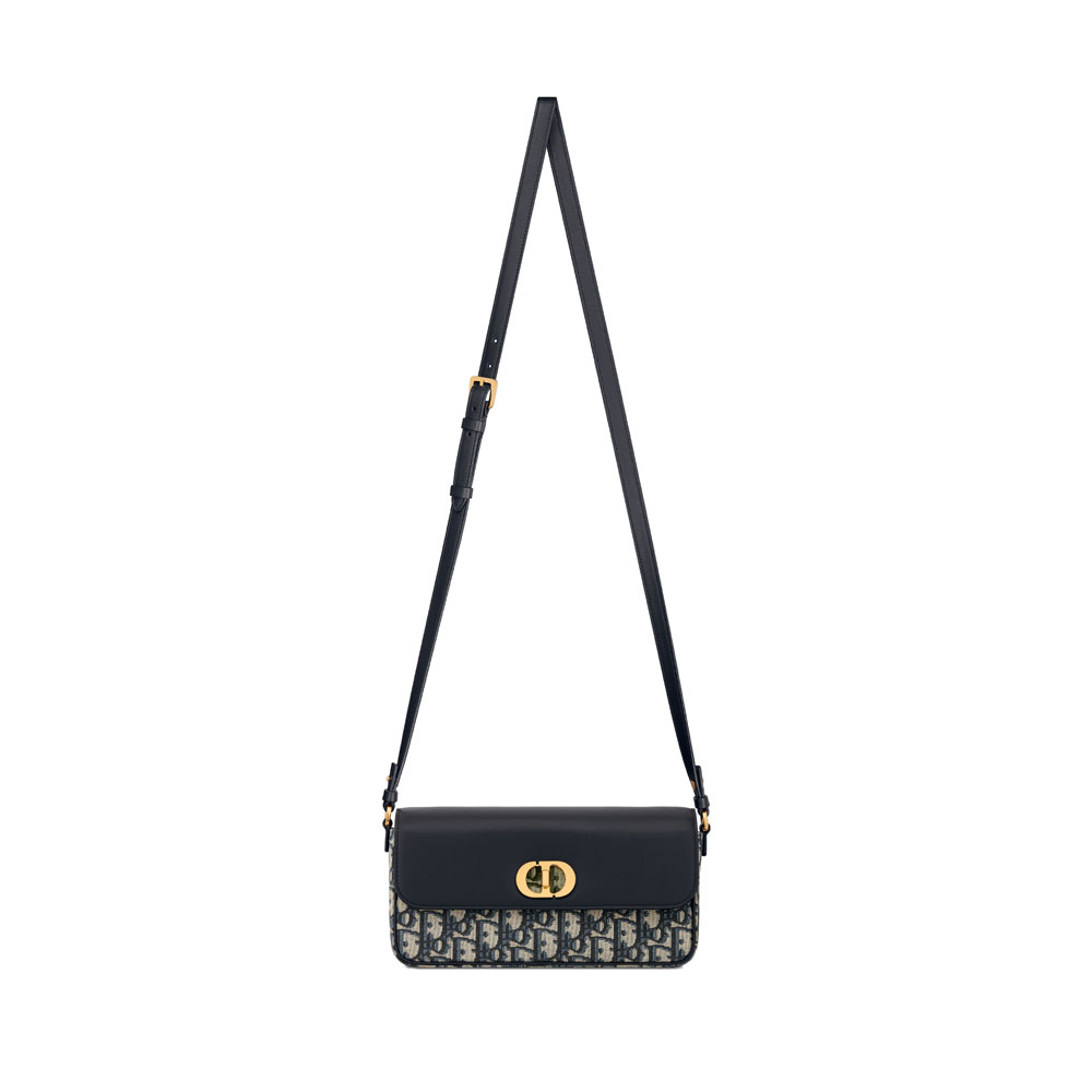 Dior 30 Montaigne Avenue East-West Double Carry Mini Bag S2350UNKO M928 - Photo-4