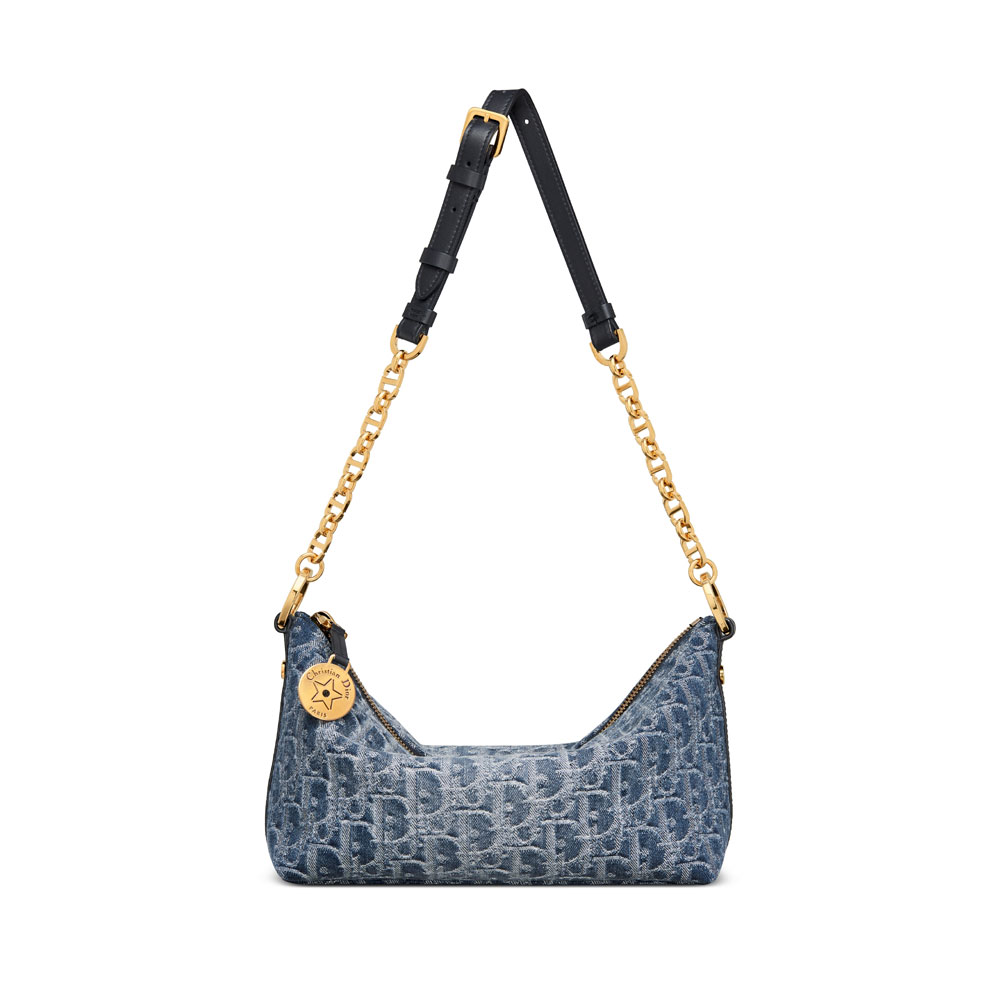 Diorstar Hobo Bag with Chain S3202UDCE M49E - Photo-4