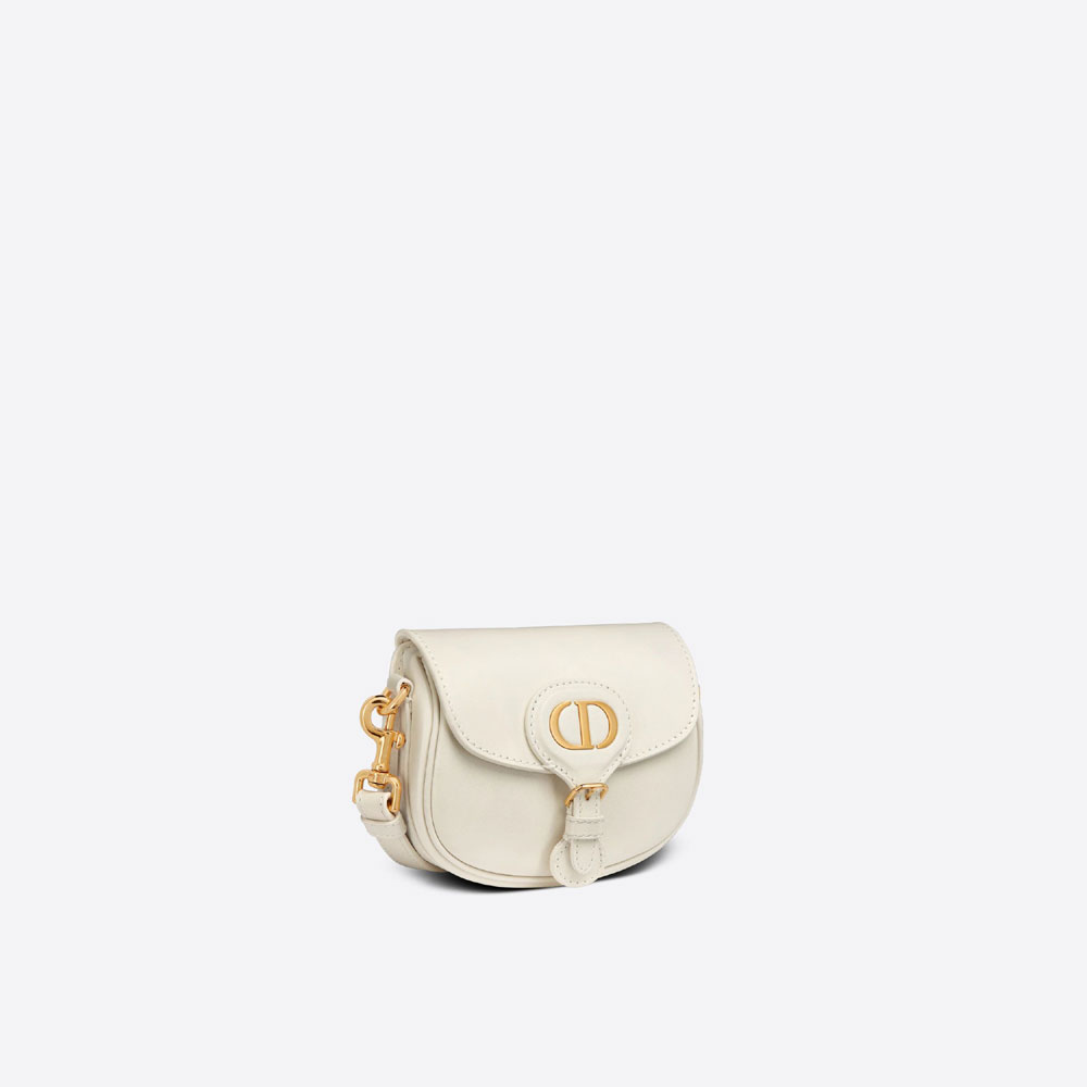 Micro Dior Bobby Bag Latte Box Calfskin S5127UMOL M030 - Photo-2