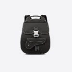 Dior Gallop Backpack Black Grained Calfskin 1ADBA011YKK H00N