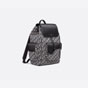 Saddle Backpack Dior Oblique Jacquard Grained Calfskin 1ADBA161YKS H27E - thumb-2