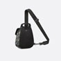 Mini Gallop Sling Bag Beige and Black Dior Grained Calf 1ADBO022YKS H27E - thumb-3