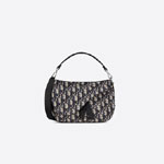 Mini Saddle Soft Bag Dior Oblique Jacquard 1ADHO024YKY H05E