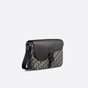Saddle Messenger Bag Beige and Black Dior Grained Calfskin 1ADME162YKS H27E - thumb-2