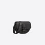 Dior Gallop Messenger Bag Black Grained Calfskin 1ADPO033LAC H00N - thumb-2