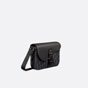 Mini Saddle Bag with Strap Black Dior Oblique Jacquard 1ADPO049YKS H00N - thumb-2