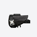 Saddle Bag Black Dior Oblique Galaxy Leather 1ADPO093VPI H03E