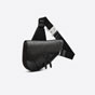 Saddle Bag Black Dior Oblique Galaxy Leather 1ADPO093VPI H03E - thumb-2