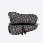 Saddle Bag Beige and Black Dior Oblique Jacquard 1ADPO093YKY H28E - thumb-2
