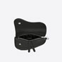 Dior Mini Saddle Bag Black Grained Calfskin 1ADPO191YMJ H00N - thumb-2