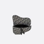 Mini Saddle Bag Beige and Black Dior Oblique Jacquard 1ADPO248YKY H27E - thumb-3