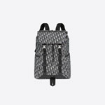 Dior Explorer Backpack Beige And Black Dior Oblique Jacquard 1ESBA152YKY H27E