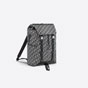 Dior Explorer Backpack Beige And Black Dior Oblique Jacquard 1ESBA152YKY H27E - thumb-2