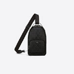 Dior Mini Rider Backpack Black CD Diamond Canvas 1ESBO038CDP H43E