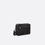 Dior Safari Bag with Strap Black CD Diamond Canvas 1ESPO206CDP H43E - thumb-2