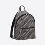 Rider Backpack Beige and Black Dior Oblique Jacquard 1VOBA088YKY H28E - thumb-2