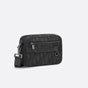 Mini Safari Bag Strap Black Dior Oblique Jacquard 2ESWS011YKY H03E - thumb-2