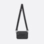 Mini Safari Bag Strap Black Dior Oblique Jacquard 2ESWS011YKY H03E - thumb-3