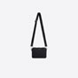 Pouch With Shoulder Strap Black Dior Oblique Jacquard 2OBBC119YSE H03E - thumb-3