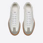 Dior B01 Sneaker White Smooth Calfskin with Beige Suede 3SN225XZU H169 - thumb-2