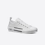 B23 Low-Top Sneaker White Dior Oblique Canvas 3SN249YNT H060