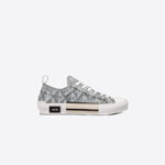 B23 Low Top Sneaker Dior Gray CD Canvas 3SN249ZPP H868
