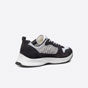 B25 Runner Sneaker Black Dior Oblique Canvas and Suede 3SN259YUH H960 - thumb-2