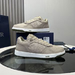 Dior B27 Uptown Low-Top Sneaker Gray Smooth Calfskin 3SN272AAV H802