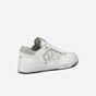 Dior B27 Low Top Sneaker White and Gray Smooth Calfskin 3SN272ZIJ H068 - thumb-2