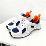 Dior Mile Sneaker White Smooth Lambskin Blue Orange Neoprene 3SN352ACL H065