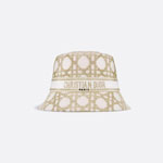Dior Or D-Bobby Macrocannage Brim Bucket Hat 41CAN923X130 CO90
