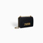 JaDior flap bag with chain in black calfskin 96780CVWU M900 - thumb-2